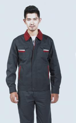 翻領(lǐng)長(cháng)袖時(shí)尚工程服定制
